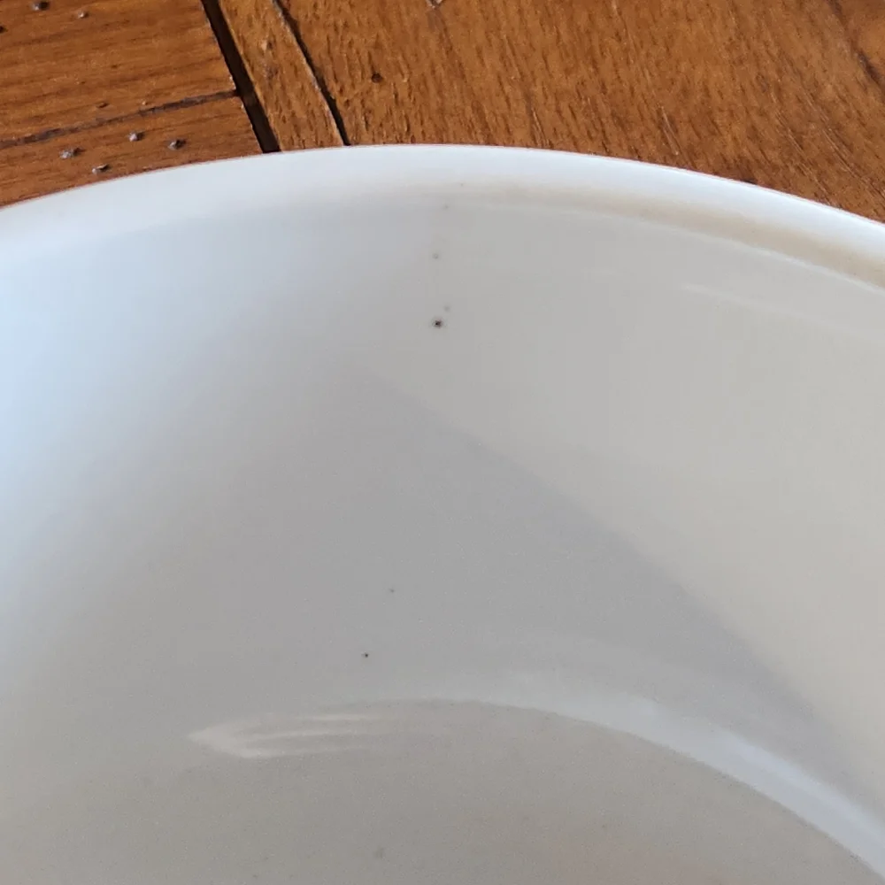 VTG Williams Sonoma White Heavy Stoneware Bowls — Set of 2 (6¾